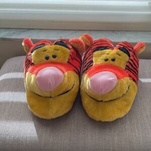 Vintage Tigger Unisex Size 10 Orange Winnie And The Pooh Disney Slippers